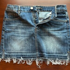 Doll house denim skirt size 11 euc beach wear concert skirt bike ride summer fun